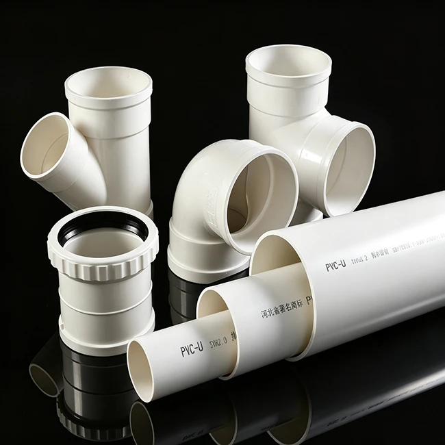 PVC drenāžas caurules
